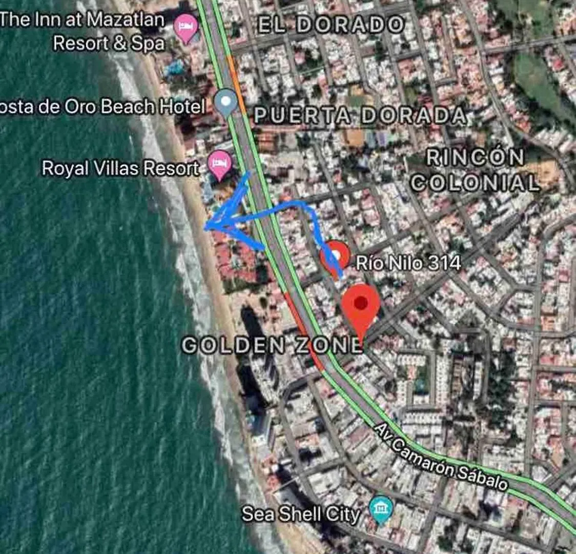 Alcantara Apt, Ground Floor, Great For Digital, 2 Blocks Walk To Beach 0*, Mazatlán